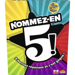 Goliath Jeu de société Nommez-en 5! FR
