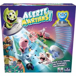 Jeux de société - GOLIATH - Alerte aux Martiens - Enlève les animaux et marque des points! Dès 6 ans