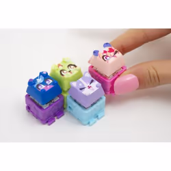 Figurine - GOLIATH - Clickeez - Multi Pack de 5 touches - Dès 6 ans - Jouet ludique et sensoriel