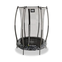 EXIT Trampoline Tiggy junior avec filet de sécurité ø140cm - noir/gris
