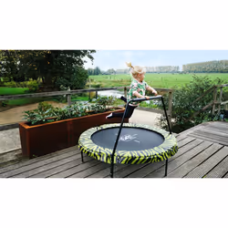 EXIT Trampoline Tiggy junior avec support ø140cm - noir/vert - Vue supplémentaire 6