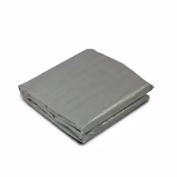 EXIT Tapis de sol pour piscine 380x380cm - gris, Bâche de piscine, Piscine hors-sol, Gris, 3800 mm, 3800 mm