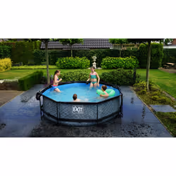 EXIT Piscine Lime ø300x76cm avec pompe filtrante - vert - Vue supplémentaire 6