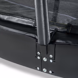 EXIT Dynamic trampoline enterré au niveau du sol ø427cm avec filet de sécurité - noir - Vue supplémentaire 5