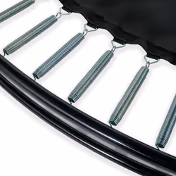 EXIT Dynamic trampoline enterré au niveau du sol ø427cm avec filet de sécurité - noir - Vue supplémentaire 8