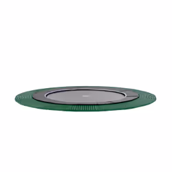 EXIT Dynamic trampoline enterré au niveau du sol ø305cm avec dalles de sécurité Freezone - noir
