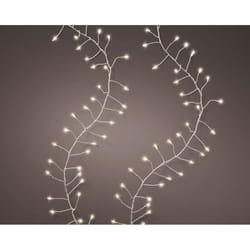 Iperbriko - guirlande microled clignotant, 480 leds, blanc chaud. lumineo