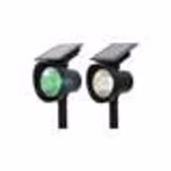 Set de 2 Bornes solaire EDM LED 25 Lumens - 3200K - 600mAh