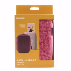 Fujifilm Instax Mini Link2 Printer Case, Boîtier de protection, Rose, 1 pièce(s), Fujifilm Instax Link
