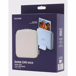 Fujifilm 70100162648 accessoire d'imprimantes portables Boîtier de protection Blanc 1 pièce(s) instax Link WIDE