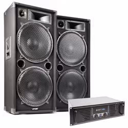 Amplificateur - MAX - SKY-2000B - 4000 W - Usage semi-professionnel - Performances puissantes