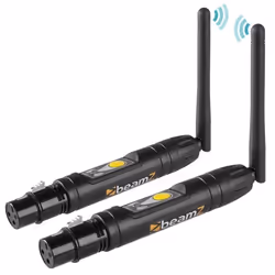 Émetteur/Récepteur DMX sans Fil - BeamZ - BBP W-DMX - 400m portée - 7 univers - Idéal installations fixes