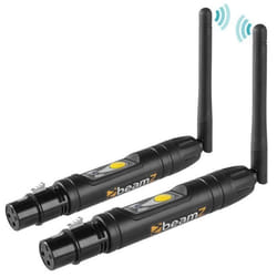 Émetteur/Récepteur DMX sans Fil - BeamZ - BBP W-DMX - 400m portée - 7 univers - Idéal installations fixes