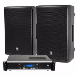 Système de sonorisation - Power Dynamics - PD415P 15 - 2800W - Amplificateur PDA-B1000 - Filaire