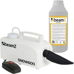 Machine à neige - BeamZ - Snow600 - 600 Watts - Télécommande 5m - 1 litre de liquide inclus