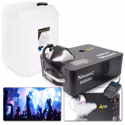 Machine à Fumée Verticale/Horizontale BEAMZ S1800 - 1800W - 20L Liquide Fumigène