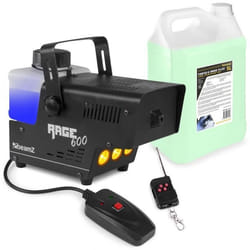 Machine à Fumée BEAMZ RAGE600LED - Effet de Flamme - 600 Watts - Noir