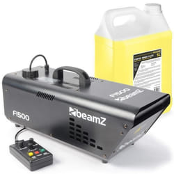 Machine à Brouillard BeamZ F1500 - BEAMZ - 1500W - Noir - Alimentation 1500W