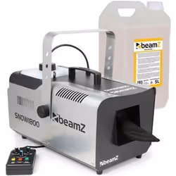 BeamZ Snow 1800 machine à neige 1800 W avec 5 litres de liquide