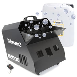 Machine à bulles BEAMZ B2500 - Double roue - Ventilateur intégré - Télécommande sans fil