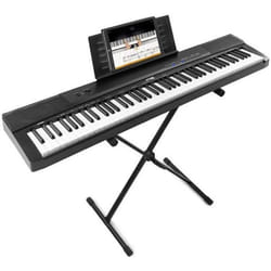 Piano numérique MAX KB6 - Clavier électronique 88 touches semi-lourd - Pour musicien confirmé