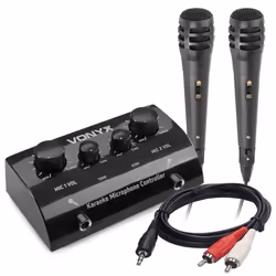 Kit karaoké - VONYX - Vonyx AV430B - Noir - Electrique - Intérieur