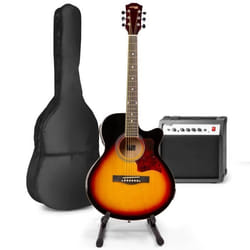 Guitare - MAX - ShowKit - Électrique - Avec amplificateur - Pour débutants et avancés