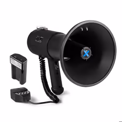 Vonyx MEG075 Pack Mégaphone 75W - avec Batterie Rechargeable Vonyx MRB12