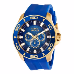 Montre - INVICTA - Pro Diver 28002 - Quartz - Acier inoxydable - Bracelet silicone bleu