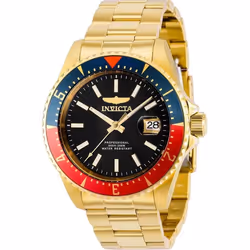 Montre Mécanique Homme - INVICTA - Pro Diver 36791 - Noir - Acier inoxydable - Or