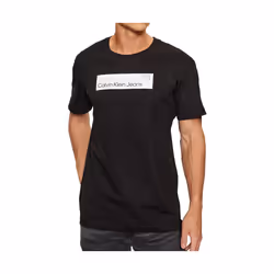 T-shirt Noir Homme Calvin Klein Jeans Hyper Real