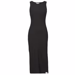 Robe Noire Femme Calvin Klein Jeans Seaming Long