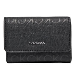 Portefeuille Noir Femme Calvin Klein Jeans Must Small Trifol