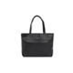 Sac cabas cuir PU logo métal  -  Calvin klein - Femme