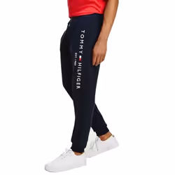 Pantalon de survêtement - Tommy Hilfiger - Logo - Bleu marine - Coupe régulière - Multisport