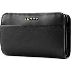 TOMMY HILFIGER Iconic Tommy Medium Zip Around Wallet Black [108831]