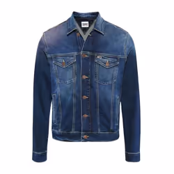 Veste en Jean Stretch - TOMMY HILFIGER - Bleu - Homme - 93% Coton - Confortable