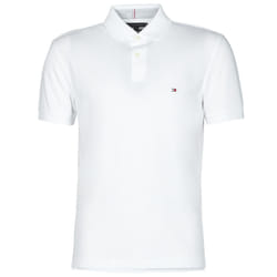 Polo - Tommy Hilfiger - 1985 - Blanc - Manches courtes - Col classique