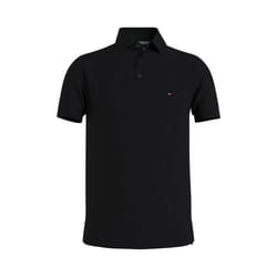 Haut - Tommy Hilfiger - Manches courtes - Slim - Col boutonné - Noir