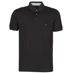 Polo - Tommy Hilfiger - 1985 - Noir - Manches courtes - Col classique