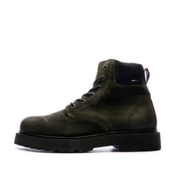 Boots Kakis Homme Tommy Jeans Short Lace Up