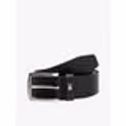 Ceinture - TOMMY HILFIGER - New Denton - Cuir 100% - Largeur 35 cm - Noir