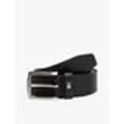Ceinture - TOMMY HILFIGER - New Denton - Cuir 100% - Largeur 35 cm - Noir