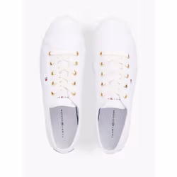 Tommy Hilfiger 8720116360288 chaussure de sport à la mode Femelle Blanc - Vue supplémentaire 3