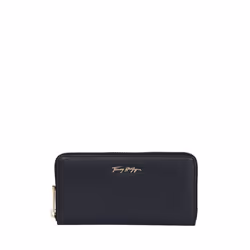 Portefeuille Tommy Hilfiger Ref 56245 Marine 19*2*10 cm TU Bleu