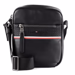 TOMMY HILFIGER 1985 PU Mini Reporter Black [187528] -  sac à épaule bandoulière sacoche