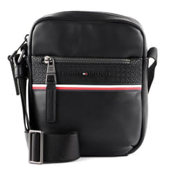TOMMY HILFIGER 1985 PU Mini Reporter Black [187528] -  sac à épaule bandoulière sacoche