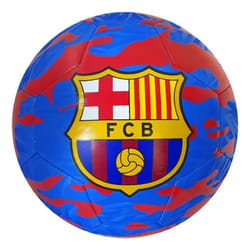 Ballon de football - FC BARCELONA - Taille 5 - Motif camouflage - Produit sous licence officielle