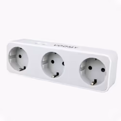 Voomy Split X3, Type F, Type F, Type F, Type F, 220 - 250 V, Blanc