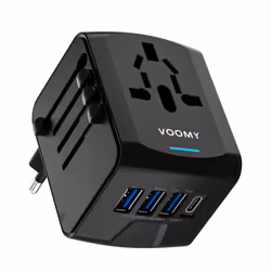 Voomy Travel Y20, Universel, Universel, Type C (Europlug), Type G (Royaume-Uni), Type A, Type B, Type I (AU), Type C, Type G ...